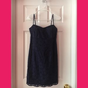 Lilly Pulitzer McCallum Fitted Tie Back Dress
